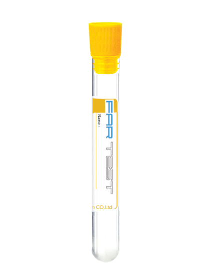 لوله خونگیری یکبار مصرف _ لوله غیر وکیوم لخته (سرم) حاوی Gel & Clot Activator _ فرتست