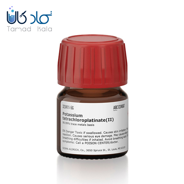 فرمول شیمیایی پتاسیم تتراکلروپلاتینات (II) سیگما