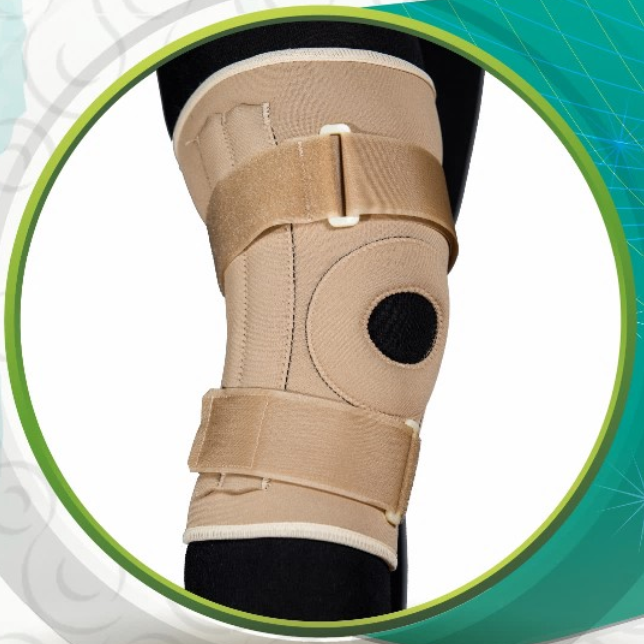 زانوبند چهارفنره نئوپرن سماطب