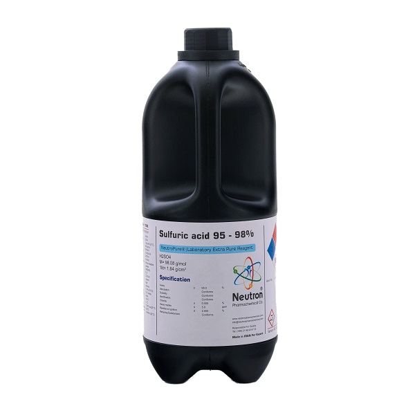 اسید سولفوریک 98% ExtraPure نوترون بسته 2.5 لیتری