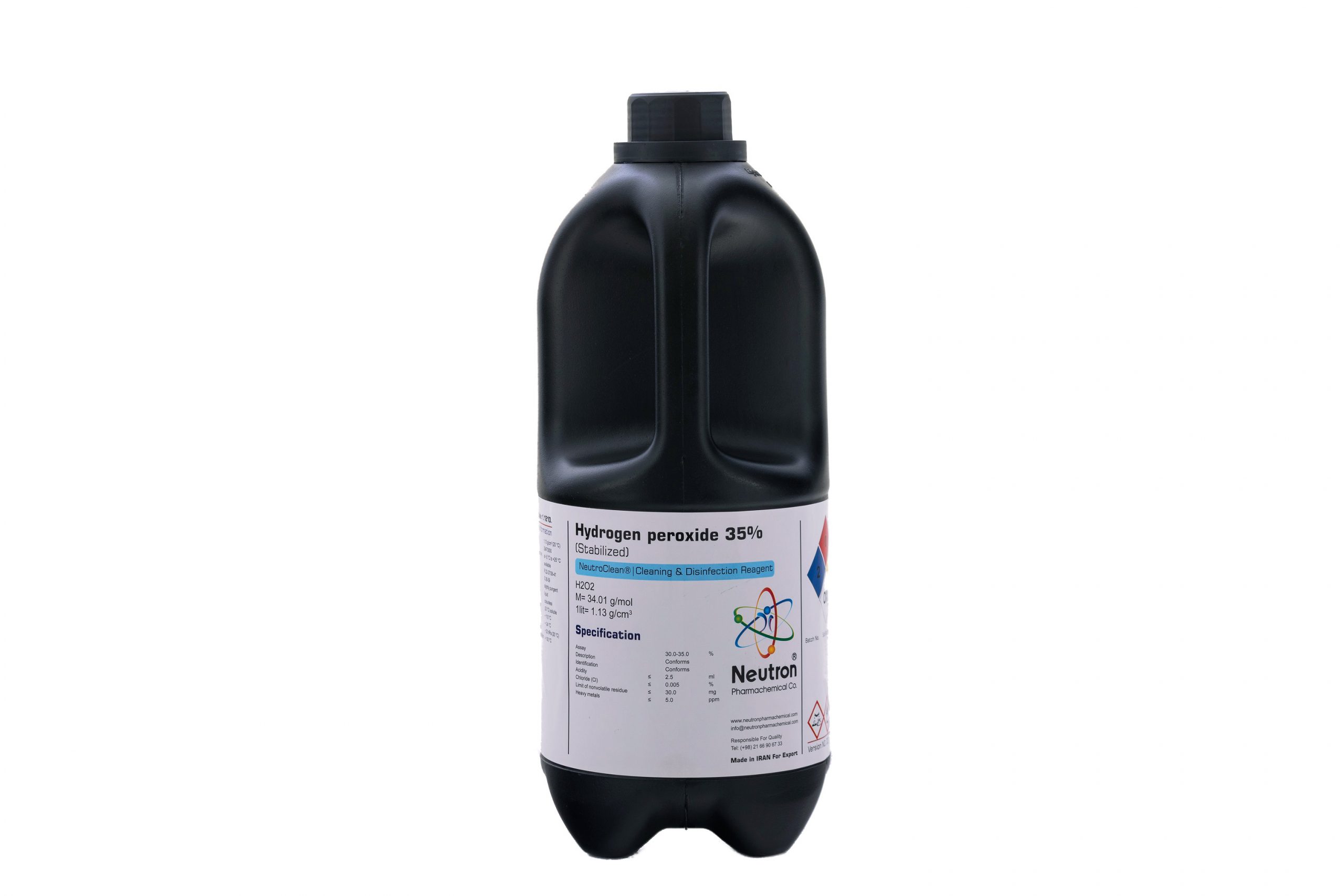 آب اکسیژنه 2.5 لیتری شرکت نوترون