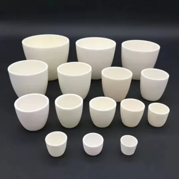 بوته آلومینا 99% دمای کاری 1700 درجه