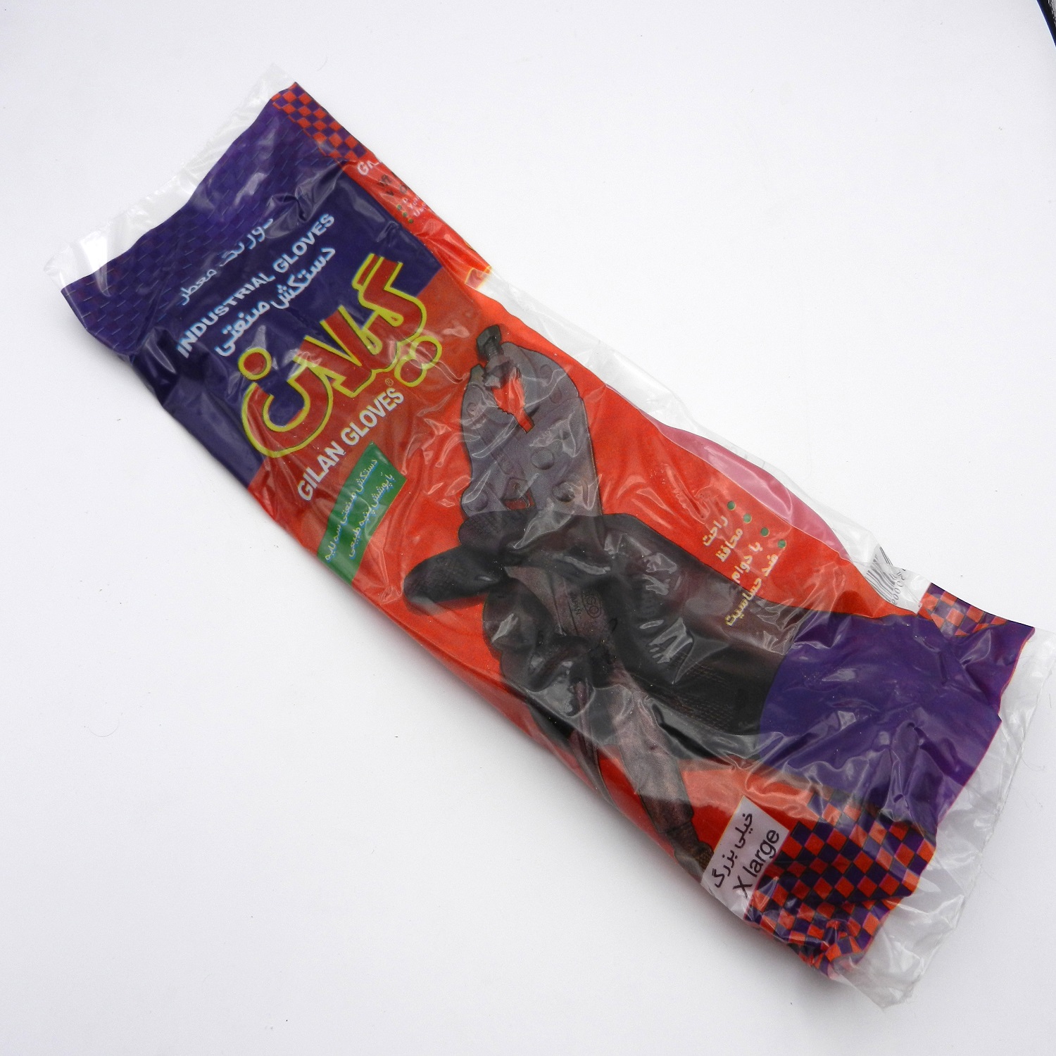 دستکش کار لاستیکی ضخیم گیلان