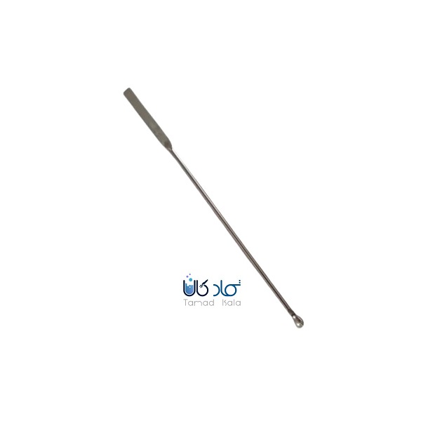 اسپاتول (قاشقک آزمایشگاهی) | اسپاتول قاشقی یک سر تخت ماکرو